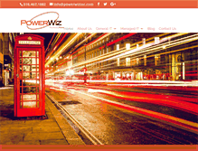 Tablet Screenshot of powerwizinc.com